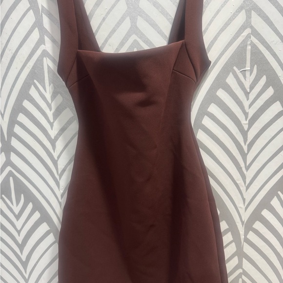 NWOT Princess Polly Bombshell Chocolate Mini Dress - Picture 4 of 8